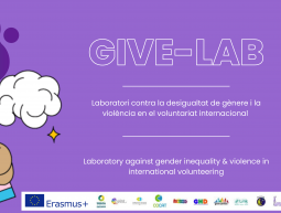 COCAT treballa al GiveLAB, el laboratori contra la desigualtat de gènere i la violència en el voluntariat internacional